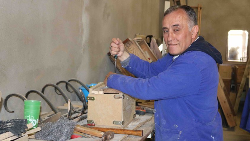 Un dels usuaris del servei