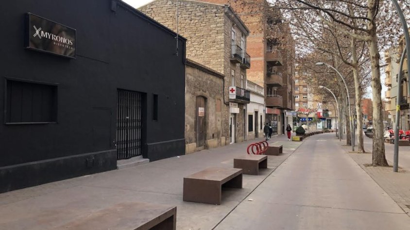 Imatge d’arxiu de la zona on van ocórrer els fets