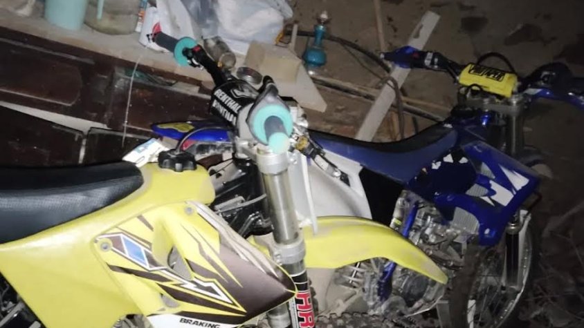 Imatge de les motos recuperades