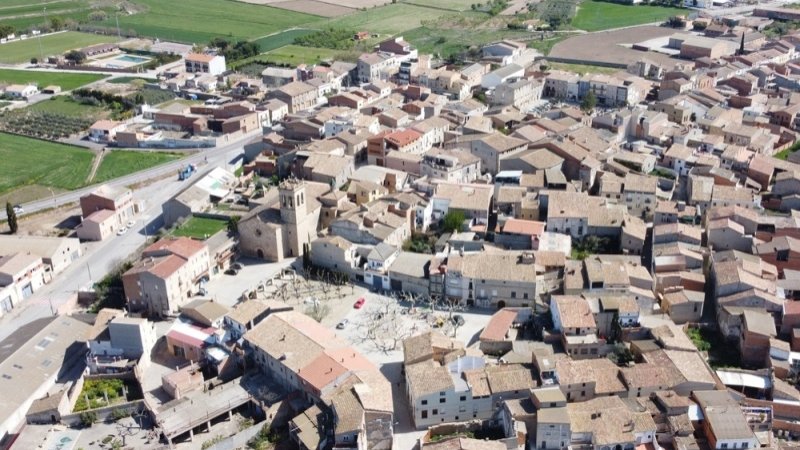 Imatge aèria del municipi