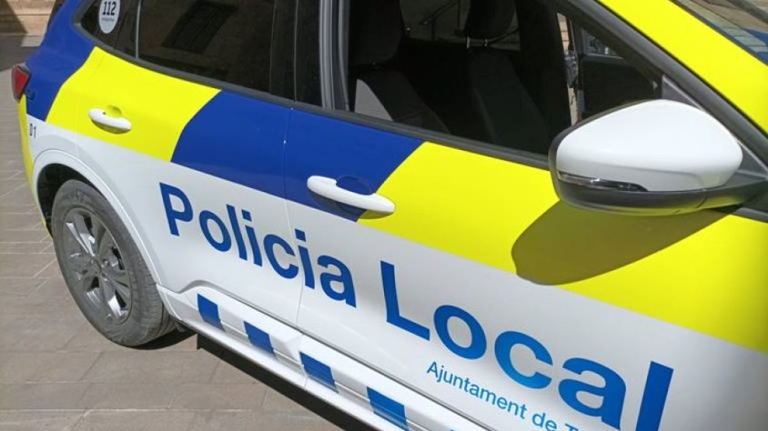 Un cotxe de la Policia Local