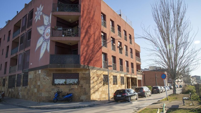 El carrer del Ferrocarril on hauria tingut lloc el possible tiroteig a Tàrrega