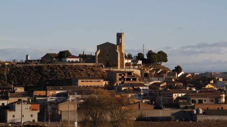 Vista del poble de Preixana