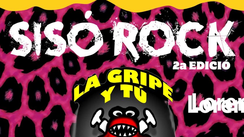 Cartell del segon festival Sisó Rock