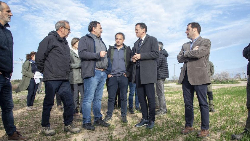 Investigadors del CSIC amb Ordeig i personal tècnic en una formació a Tàrrega