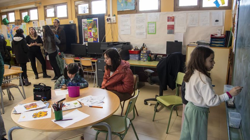 Portes obertes ahir a l’escola Maldanell de Maldà