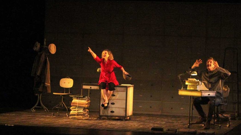 L'obra ‘La nena dels pardals’ a càrrec de Teatre al Detall es va escenificar diumenge
