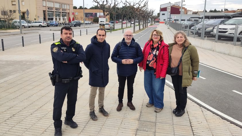 Reunió de treball a Tàrrega amb el director del Servei Català del Trànsit, Ramon Lamiel