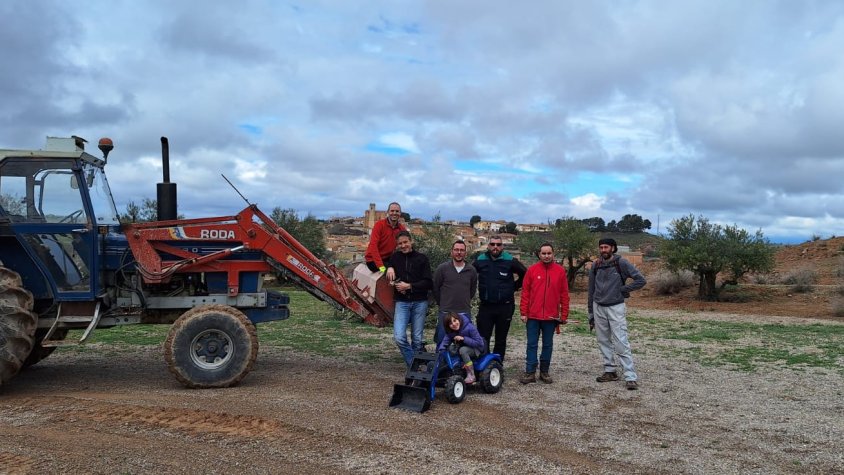 Alguns dels voluntaris