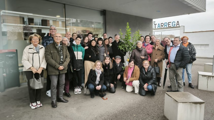 Foto de família de la Trobada de Servidors de la Parròquia de Tàrrega
