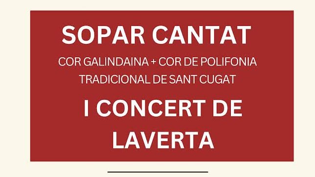 Cartell d'una de les activitats