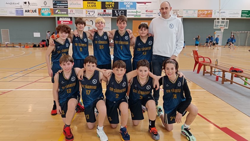 Els jugadors del Preinfantil Masculí