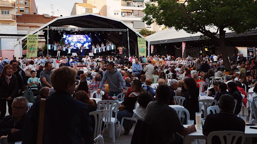 Imatge d'arxiu de la Festa Major de Maig de Tàrrega del 2024 a la plaça de les Nacions Sense Estat