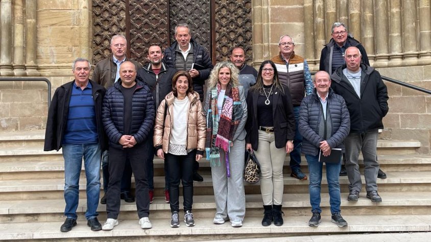 Els alcaldes presents a la reunió
