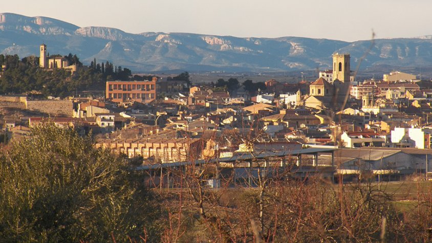Vista de la ciutat de Tàrrega