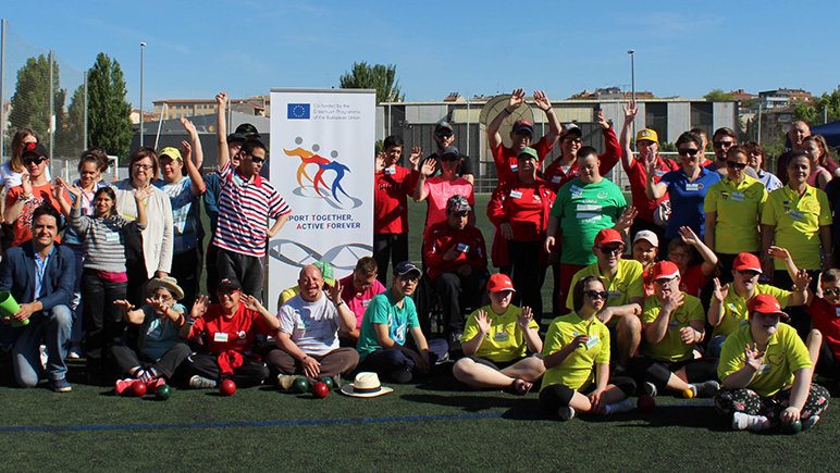 Participant al 1r Campionat de Bocce celebrat a Tàrrega