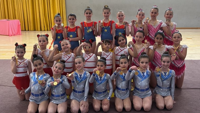 Les gimnastes del club