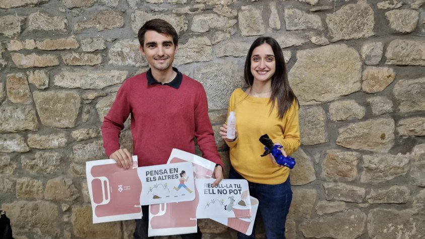 Titulada ‘Castellserà sense excrements’, és iniciativa de les regidories de Sostenibilitat i Participació