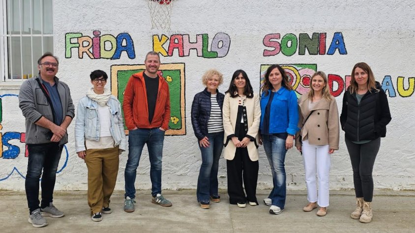 Visita de la directora general de Cures a l'Urgell