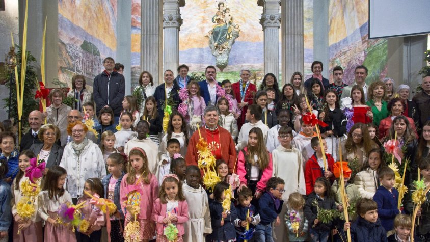 Foto de família del Diumenge de Rams a Tàrrega