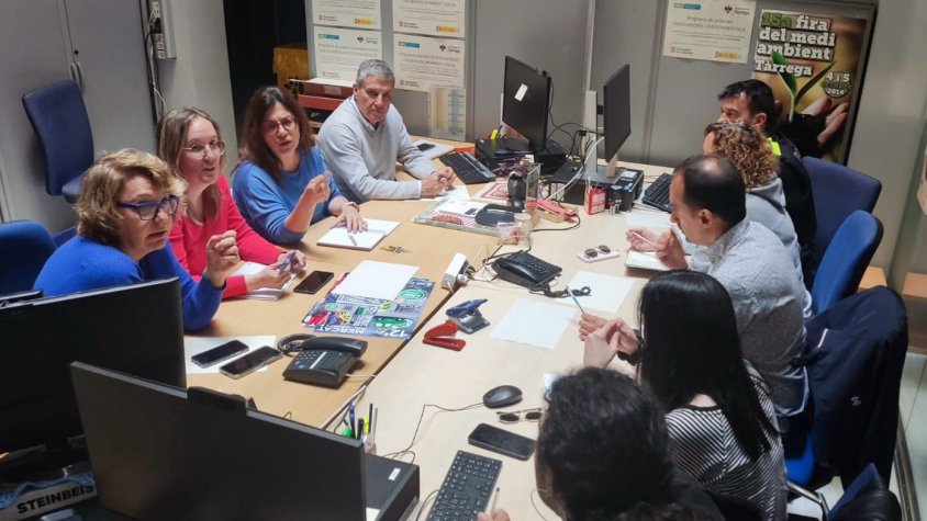 Reunió de la comissió municipal de Protecció Civil