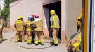 Ferit greu un home en l'incendi d’un garatge a la Fuliola