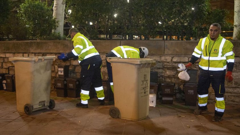 Imatge d'arxiu de la recollida a Tàrrega