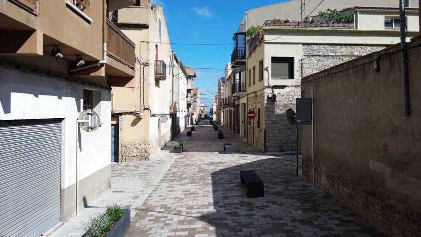Vista actual del carrer