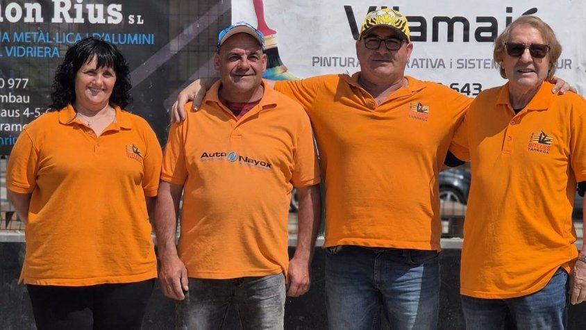 Els jugadors del Tàrrega A