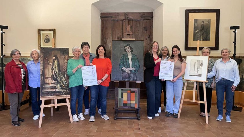 Presentació amb representants de les associacions de Dones de Tàrrega i el Talladell i de la Regidoria de Feminisme