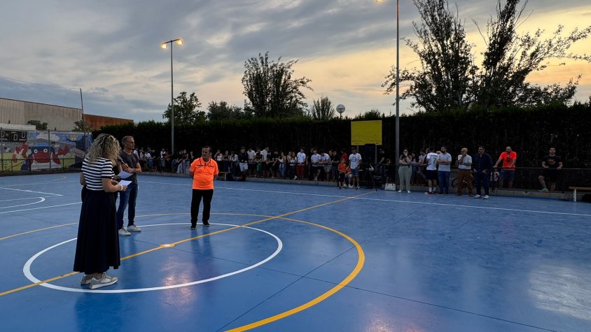 Presentació de la 'nova' pista esportiva