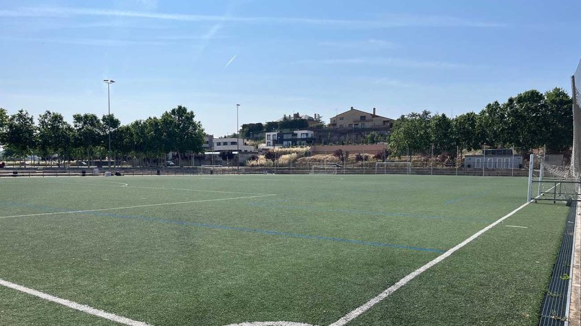 Estat actual del camp de futbol annex