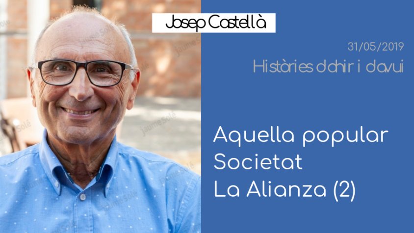 Josep Castella ens ofereix el segon capítol dedicat a La Alianza