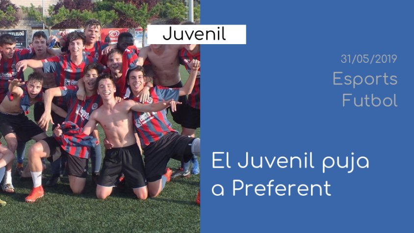 Secció d'Esports' farcida de bones notícies aquesta setmana