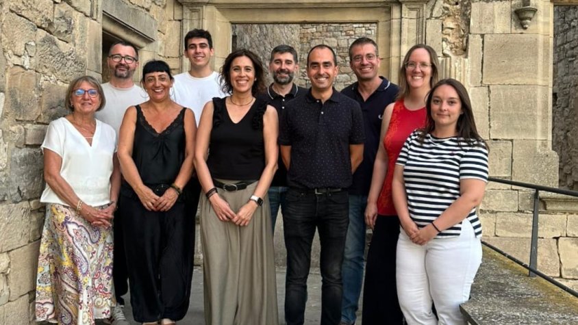 La nova executiva comarcal