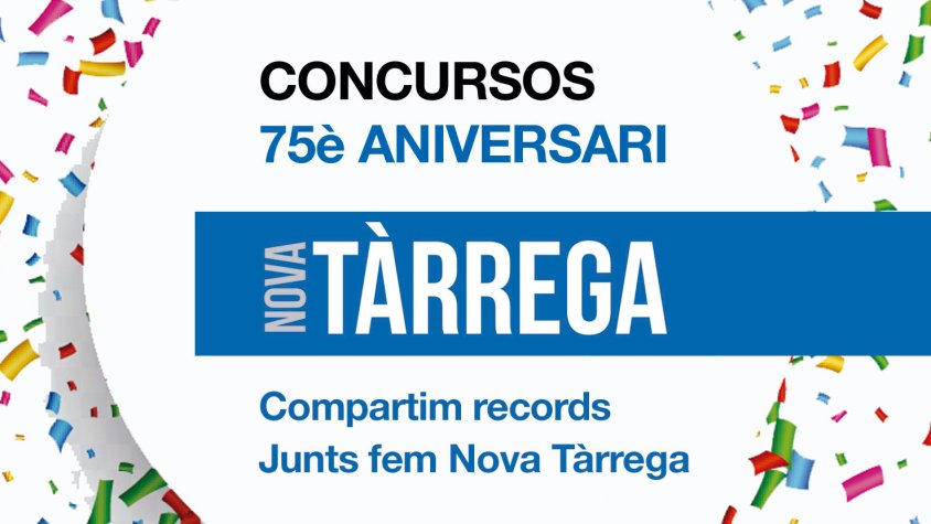 'Nova Tàrrega' posa en marxa dos sortejos per celebrar 75 anys