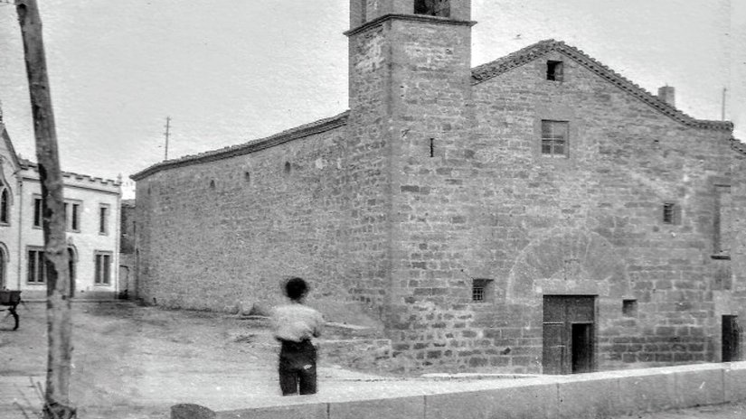 L'església del Carme, l'any 1925