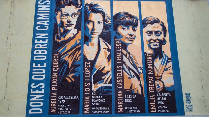 Els tres murals aniran a càrrec del col·lectiu Pangoico