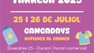 Foment Tàrrega organitza els Gangadays el 25 i 26 de juliol amb grans descomptes