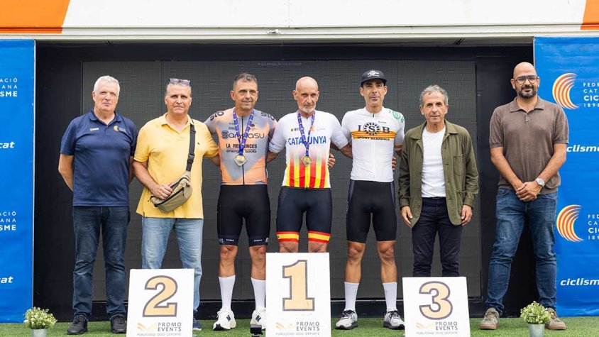 Manel Seco, primer en el podi