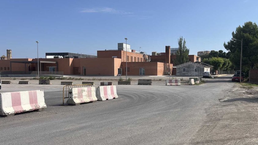 Estat actual del carrer de Ciutadilla, al costat del CAP