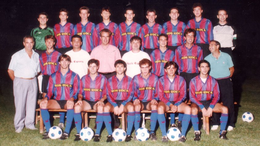 L'equip que va pujar a Tercera