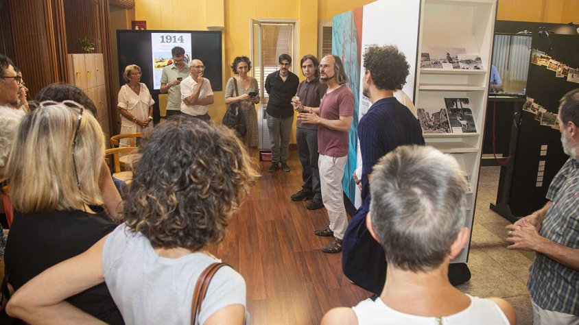 Presentació dels treballs artístics a partir dels documents de l'arxiu