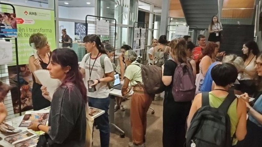 Presentació dels projectes en el simposi