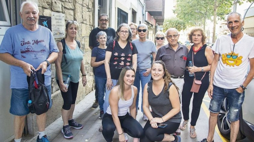 Participants en la caminada nocturna per l’entorn de Tàrrega el passat 25 de juliol