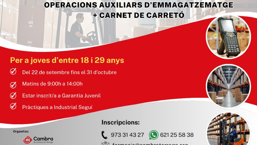Cartell d'un dels cursos