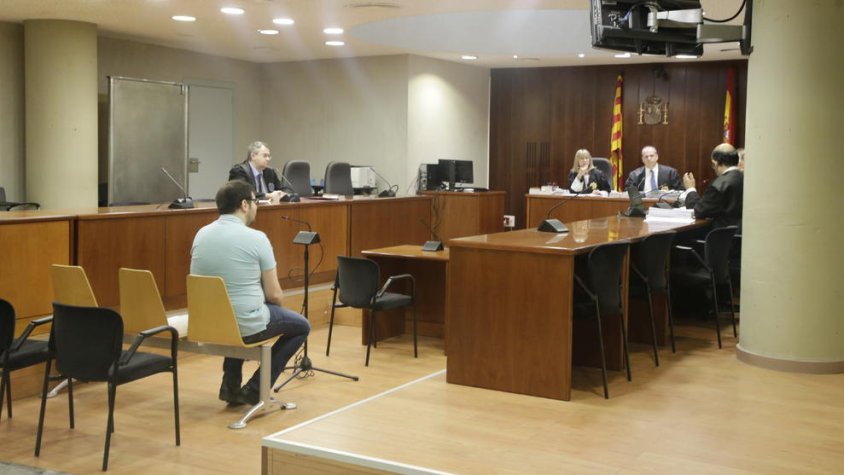 imatge del judici celebrat a l'Audiència de Lleida