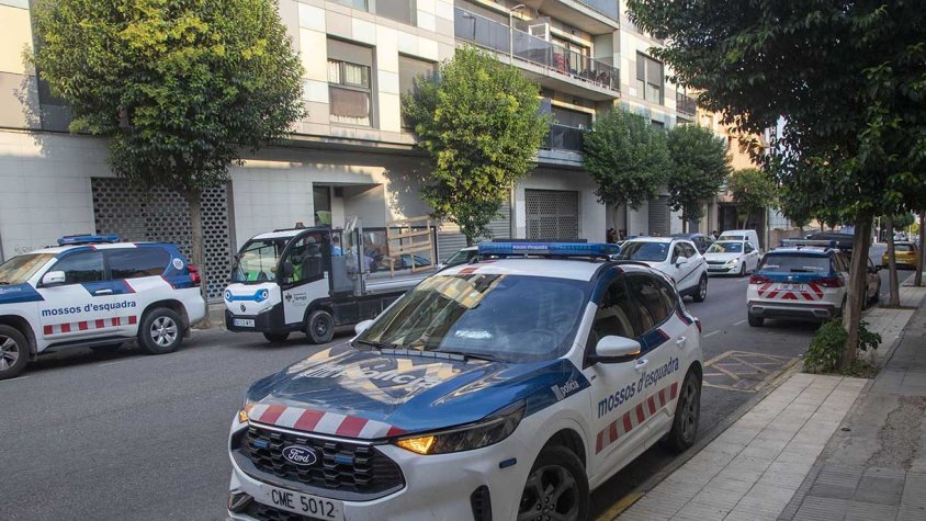 Patrulles al lloc dels fets