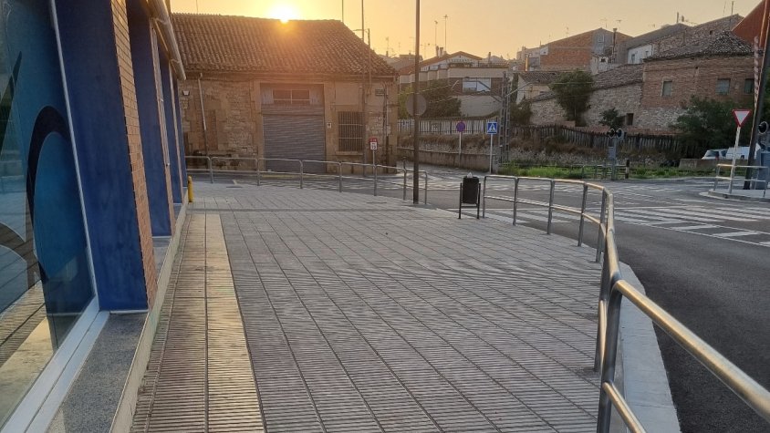 Vista de l'entorn de la nova estació d'autobusos