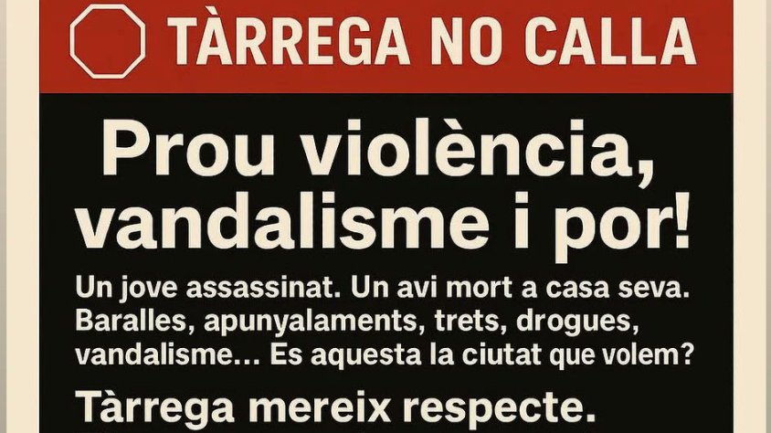 Cartell de la concentració